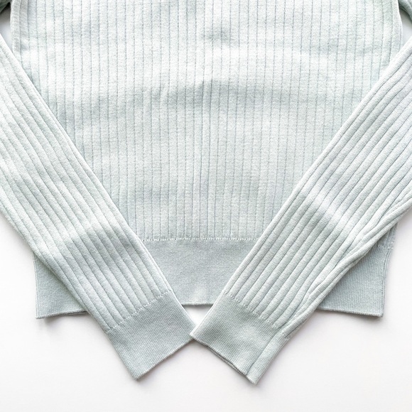 MOUSSY Ribbed Crop Knit Sweater - Picture 5 of 7
